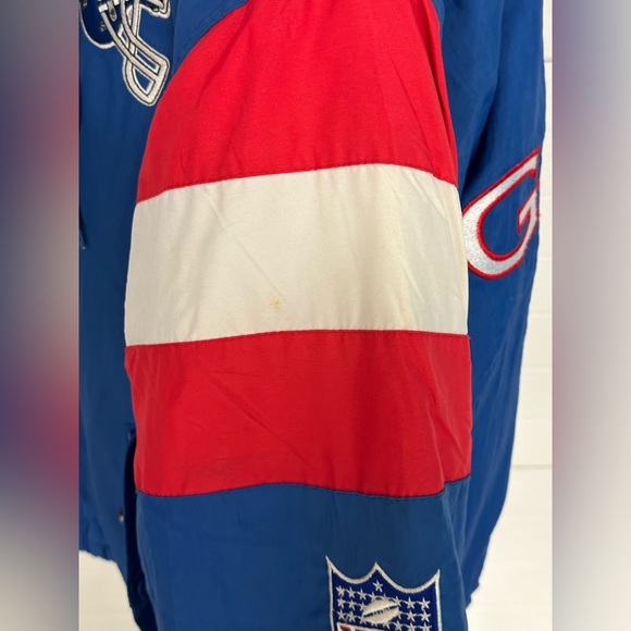 NFL Pro line Authentic New York Giants full zip hooded jacket sz XL - Picture 4 of 13
